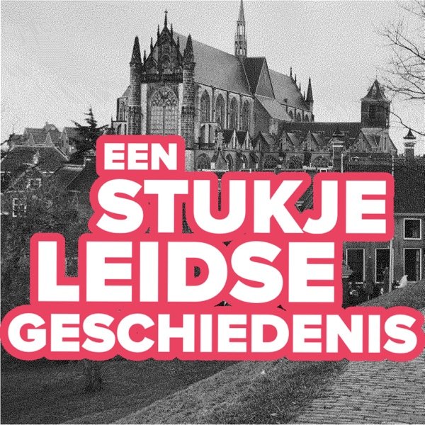 Cover van Een Stukje Leidse Geschiedenis