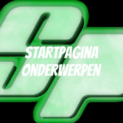 Cover van Startpagina onderwerpen
