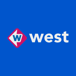 Omroep West radiozender logo — afspelen.nl