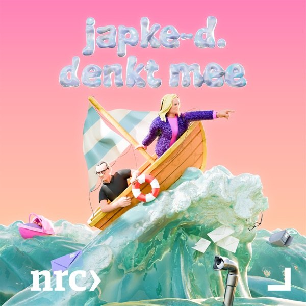 Cover van Japke-d. denkt mee