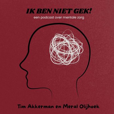 Cover van Ik Ben Niet Gek de Podcast