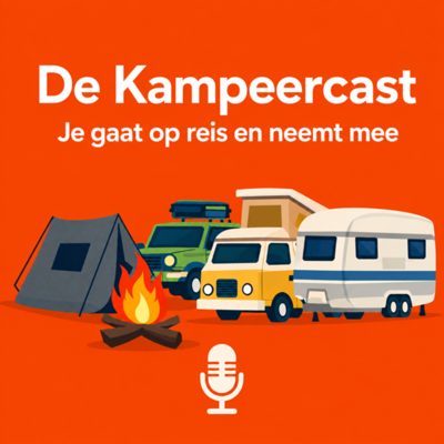 Cover van De Kampeercast: Je gaat op reis en neemt mee