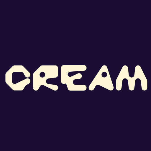 Cream radiozender logo — afspelen.nl
