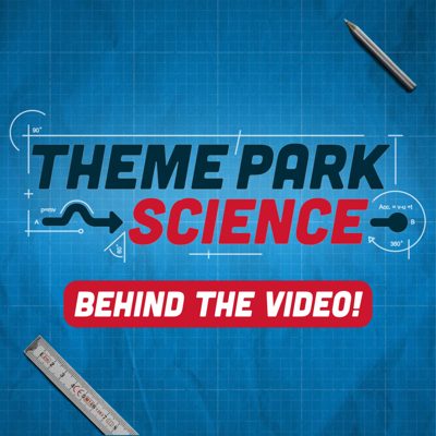 Cover van Theme Park Science - Behind the Video