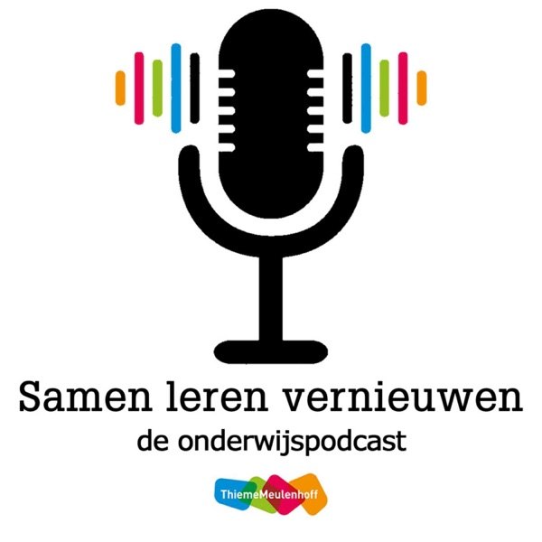 Cover van Samen leren vernieuwen - de onderwijspodcast