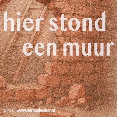 Cover van Hier stond een muur