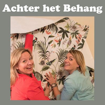Cover van Achter het behang