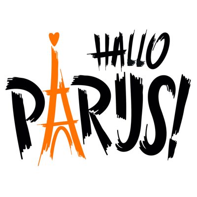 Cover van Hallo Parijs!