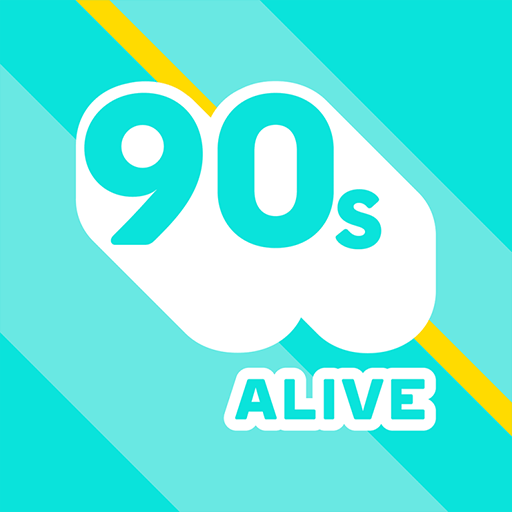 90s Alive radiozender logo — afspelen.nl