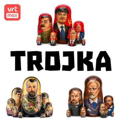 Cover van Trojka! De Russische Revolutie met Johan de Boose