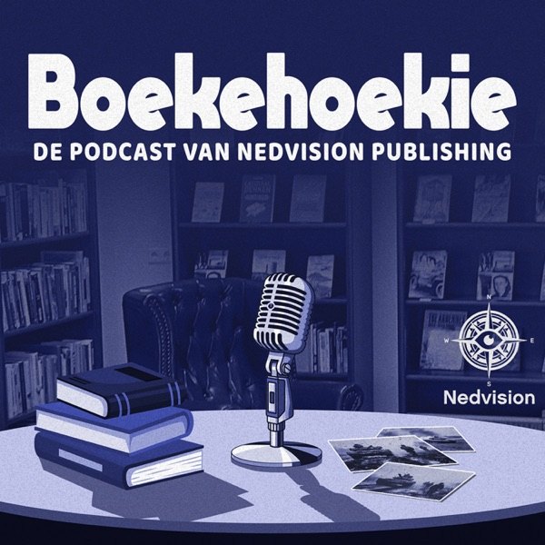 Cover van Boekehoekie – de podcast over de boeken van Nedvision