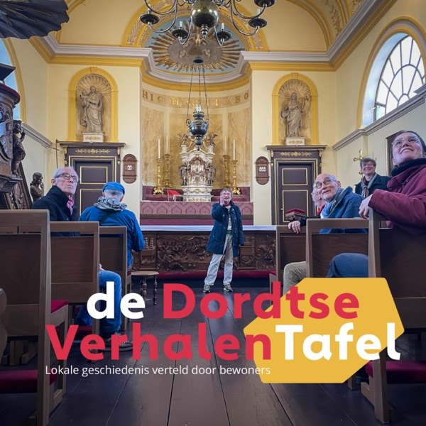Cover van De Dordtse VerhalenTafel. Lokale geschiedenis verteld door bewoners.