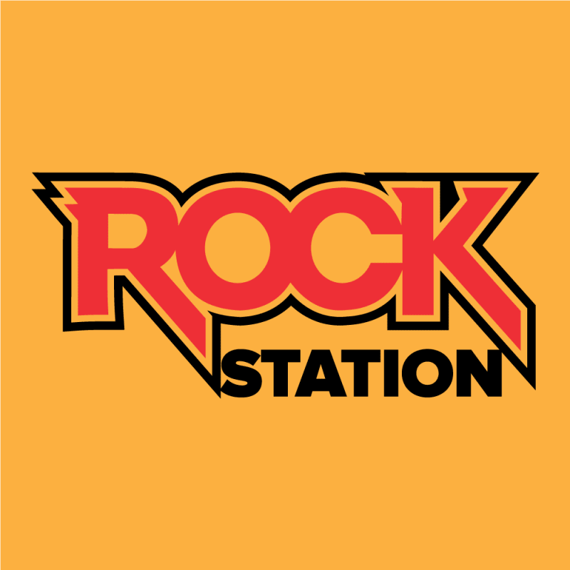 Rock Station radiozender logo — afspelen.nl
