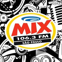 Rádio Mix 106.3 FM radiozender logo — afspelen.nl