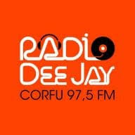 Corfu Dee Jay 97.5 radiozender logo — afspelen.nl